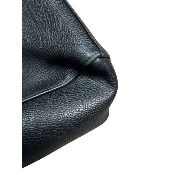 Coach Penelope Black Pebbled Leather 9x12x5” Hand Bag PurseTurn-Lock - Picture 16 of 16